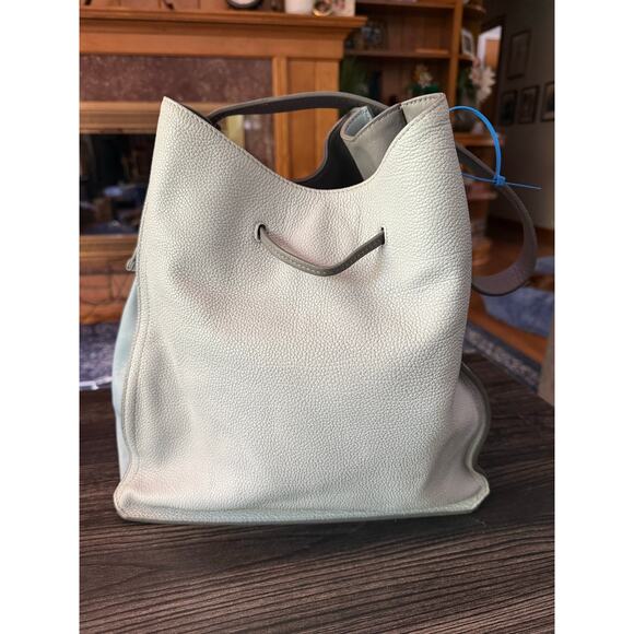 MCM Hobo Leather Multi-Blue Shoulder Bag w/ Adjustable Strap - Picture 10 of 11